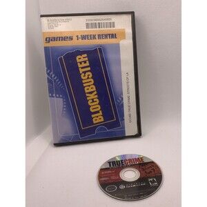 True Crime: Streets of L.A. (Nintendo GameCube, 2003) Blockbuster Games 1 Week